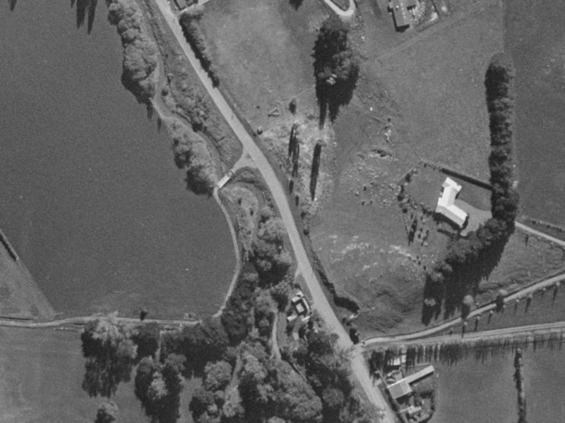 163 Old Tai Tapu Road from the air, 1970-1974