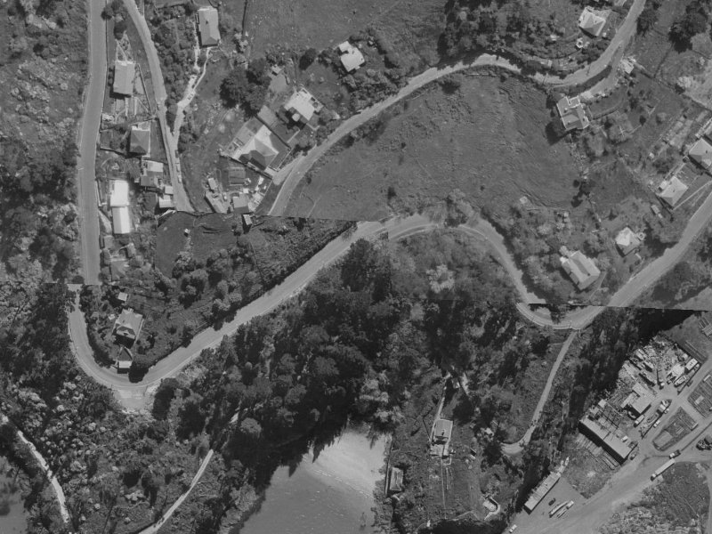 12 Park Terrace from the air, 1970-1974