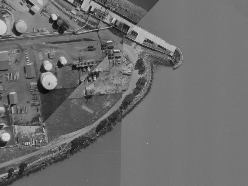 59 Godley Quay from the air, 1970-1974