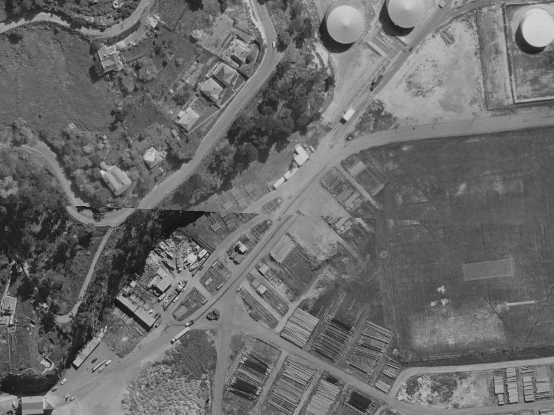 12 Marina Access from the air, 1970-1974