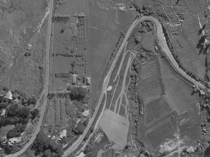 879 Governors Bay Road from the air, 1970-1974