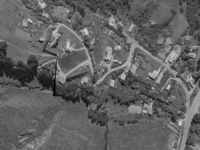 24 Zephyr Terrace from the air, 1970-1974