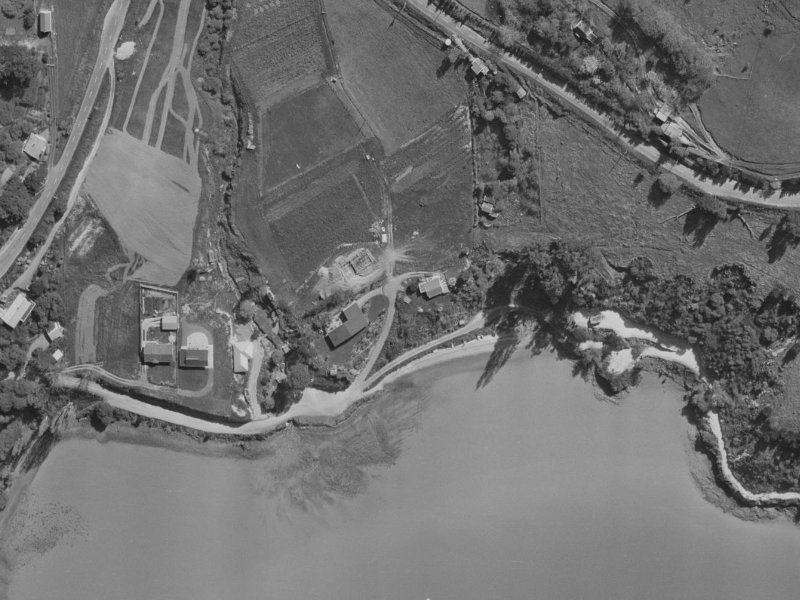 24 Sandy Beach Road from the air, 1970-1974