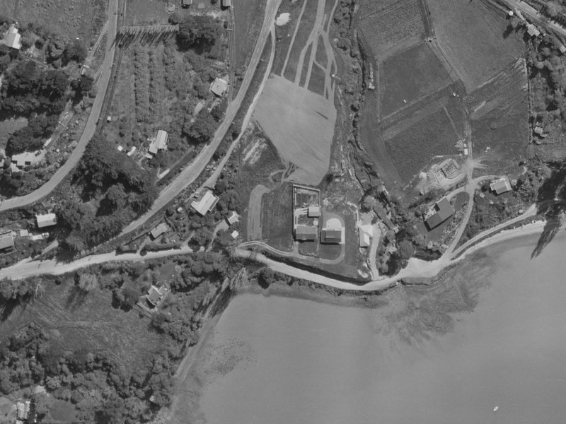 12 Sandy Beach Road from the air, 1970-1974