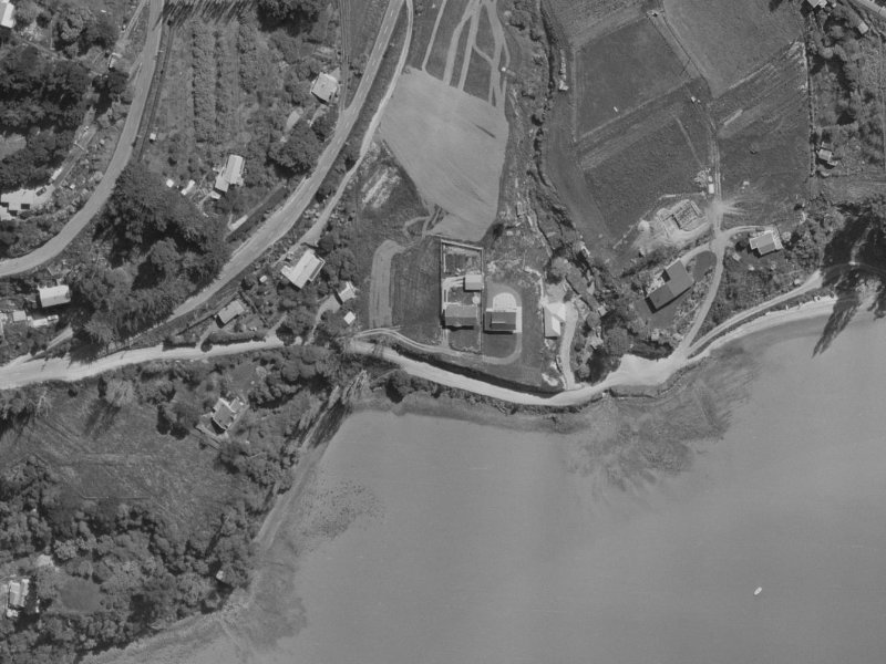 14 Sandy Beach Road from the air, 1970-1974