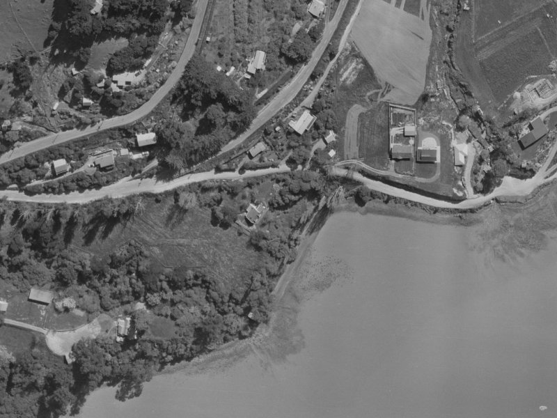 33 Sandy Beach Road from the air, 1970-1974