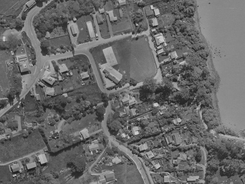 1 Merlincote Crescent from the air, 1970-1974