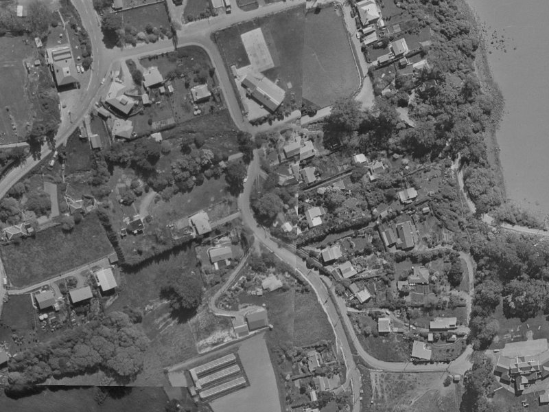 7 Merlincote Crescent from the air, 1970-1974