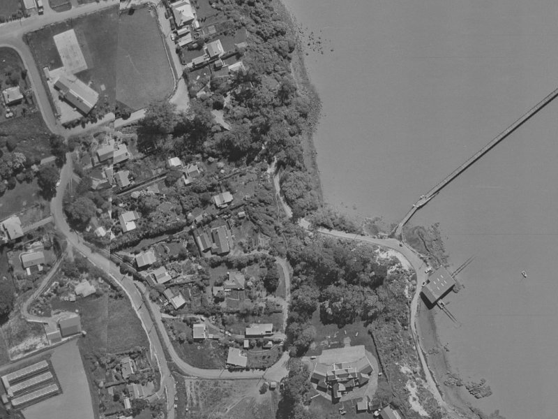 11 Merlincote Crescent from the air, 1970-1974
