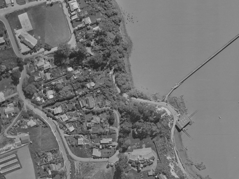 13 Cholmondeley Lane from the air, 1970-1974
