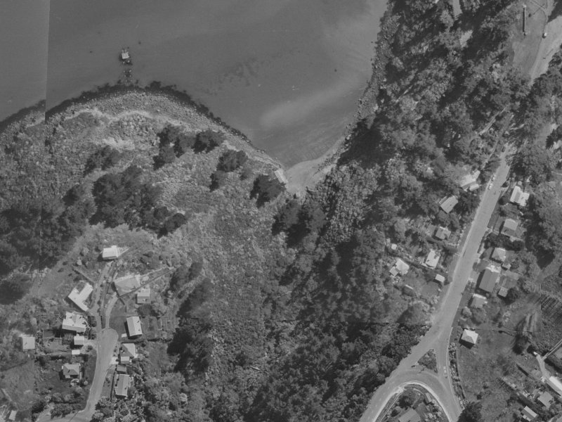 11 Waipapa Avenue from the air, 1970-1974