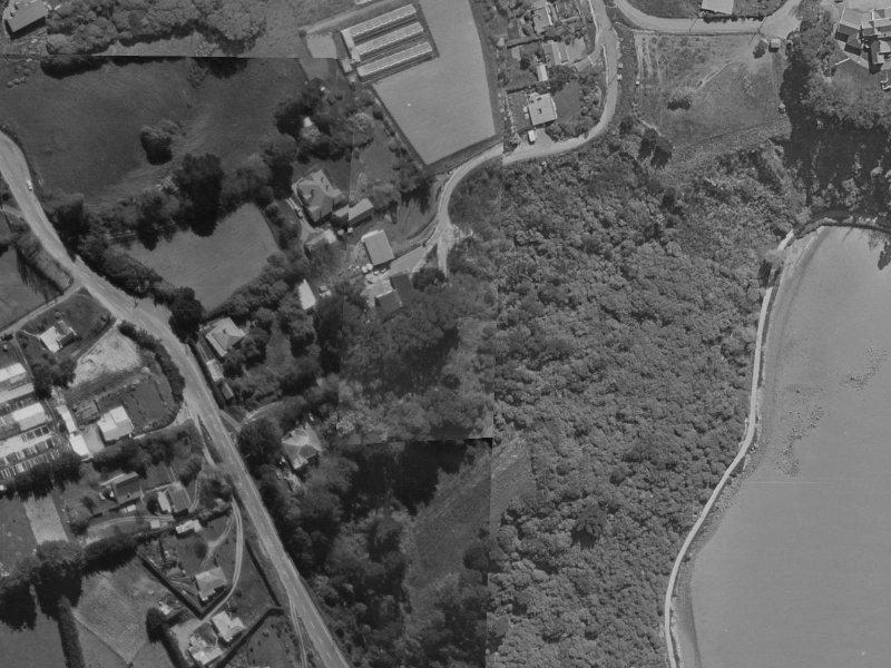 45 Merlincote Crescent from the air, 1970-1974