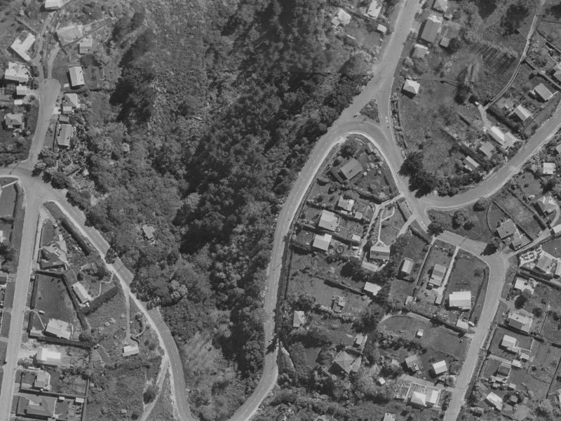 6B Marine Drive from the air, 1970-1974