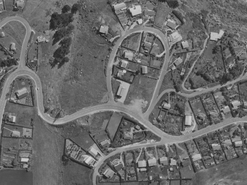 89 Marine Drive from the air, 1970-1974