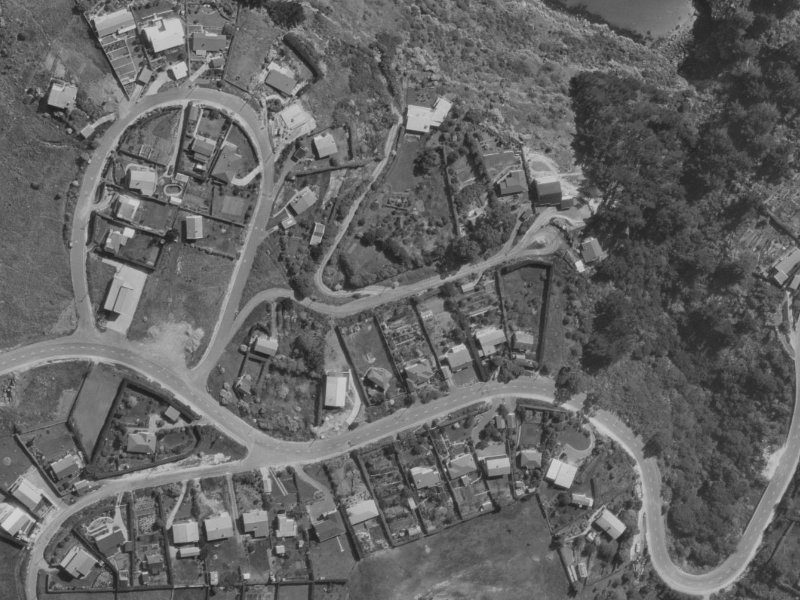 2A Marama Terrace from the air, 1970-1974