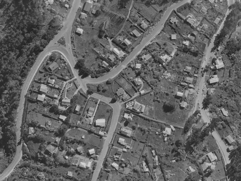 22A Waipapa Avenue from the air, 1970-1974