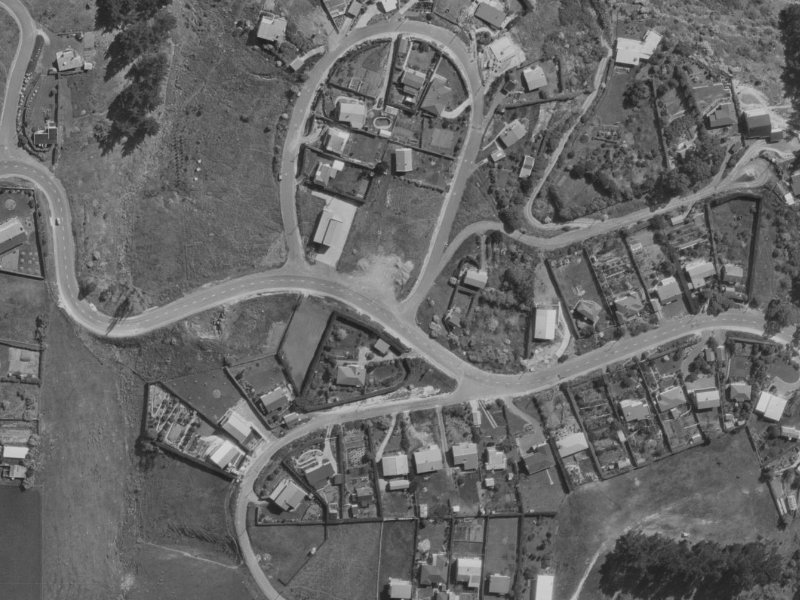 85 Marine Drive from the air, 1970-1974