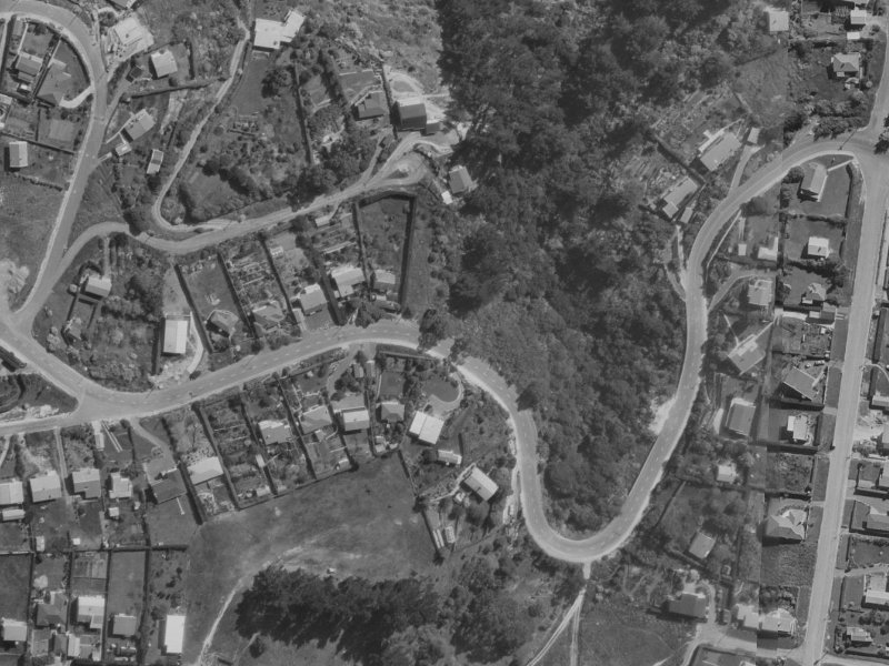 65 Marine Drive from the air, 1970-1974
