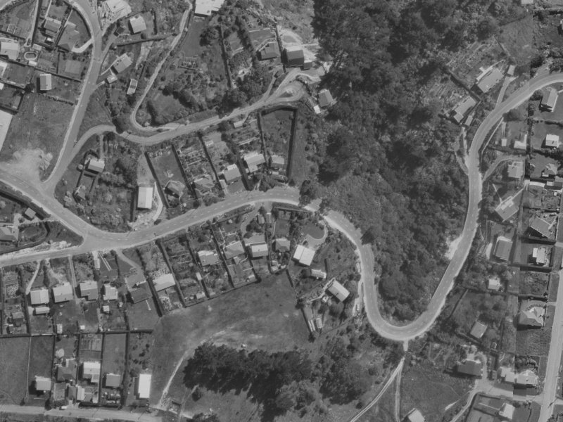 68 Marine Drive from the air, 1970-1974