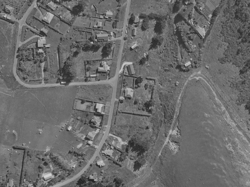 78 Waipapa Avenue from the air, 1970-1974