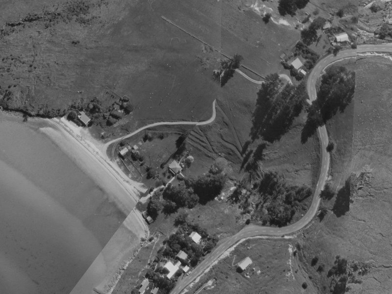 16 Te Wharau Lane from the air, 1970-1974