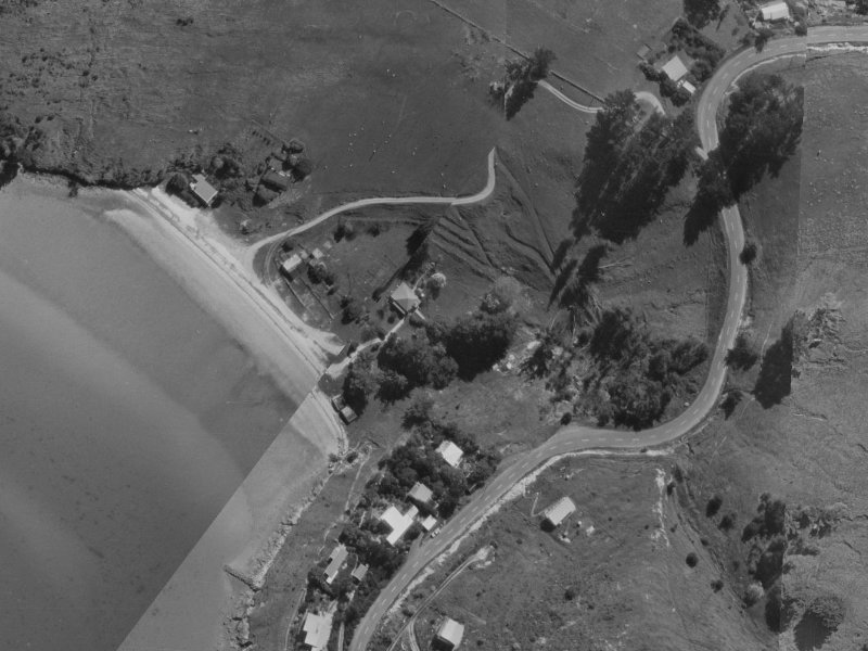 9R Te Wharau Lane from the air, 1970-1974