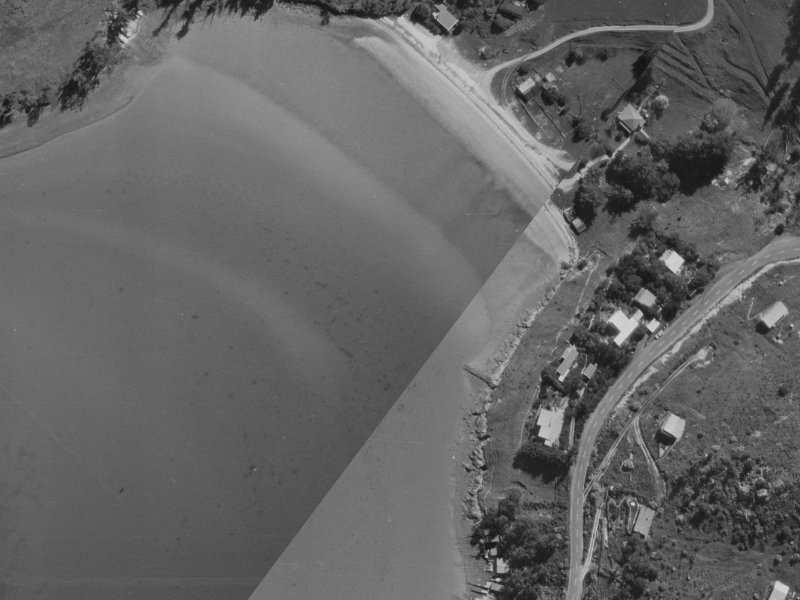 391 Marine Drive from the air, 1970-1974