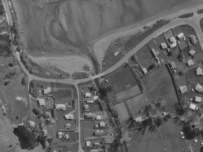 183 Purau Avenue from the air, 1970-1974