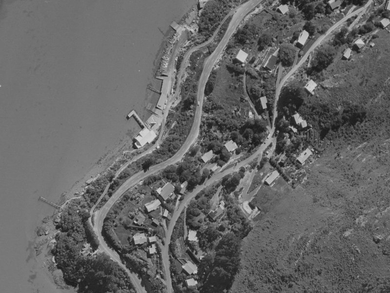 399 Marine Drive from the air, 1970-1974