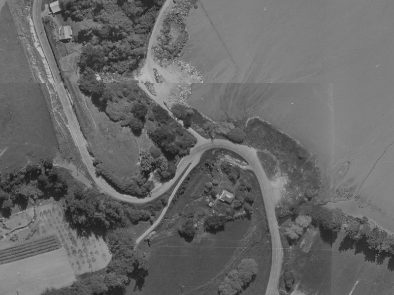 120 Governors Bay Teddington Road from the air, 1970-1974