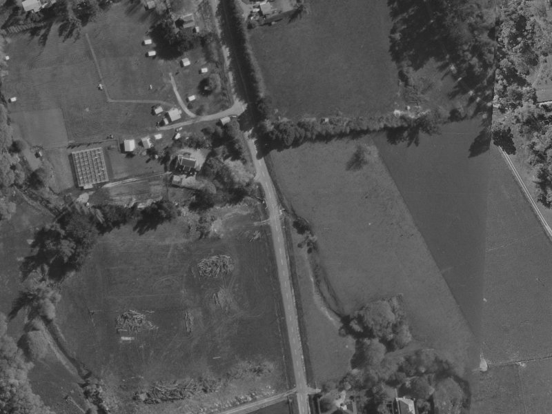 34 Purau Port Levy Road from the air, 1970-1974