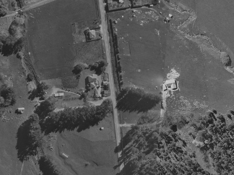 Purau Port Levy Road from the air, 1970-1974