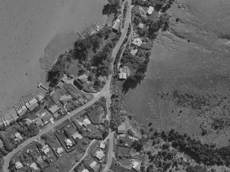 408 Marine Drive from the air, 1970-1974
