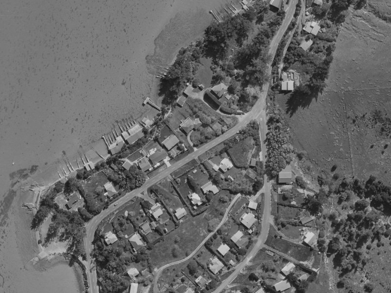 415 Marine Drive from the air, 1970-1974