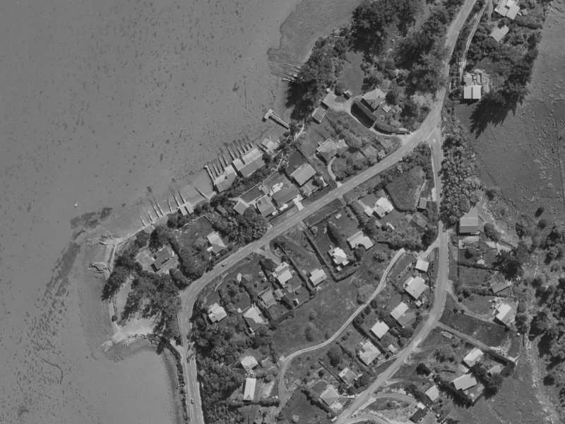 419 Marine Drive from the air, 1970-1974