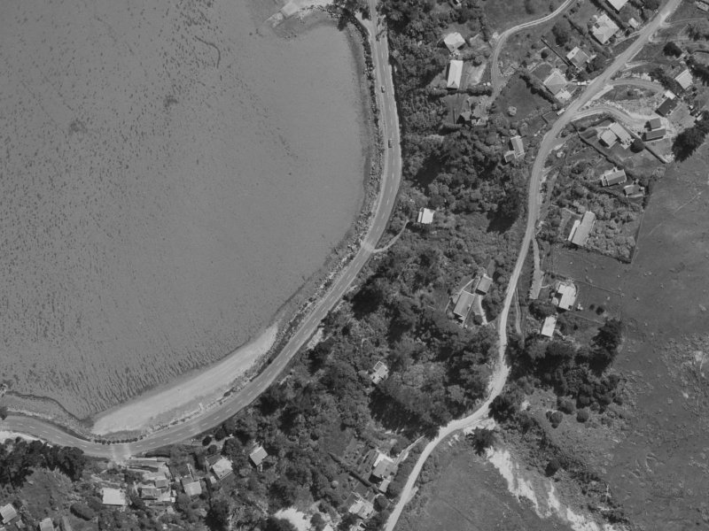 444 Marine Drive from the air, 1970-1974