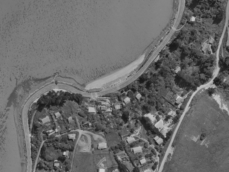 456 Marine Drive from the air, 1970-1974