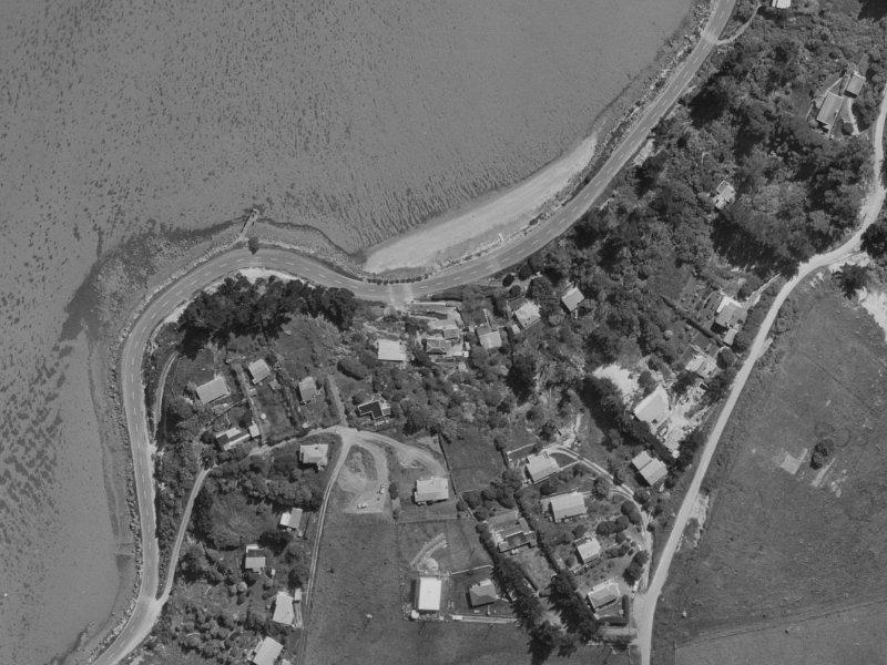 460 Marine Drive from the air, 1970-1974