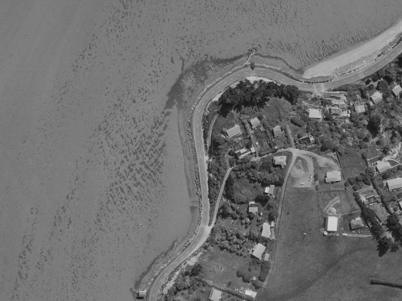 478 Marine Drive from the air, 1970-1974
