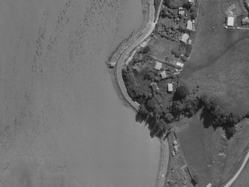 504 Marine Drive from the air, 1970-1974