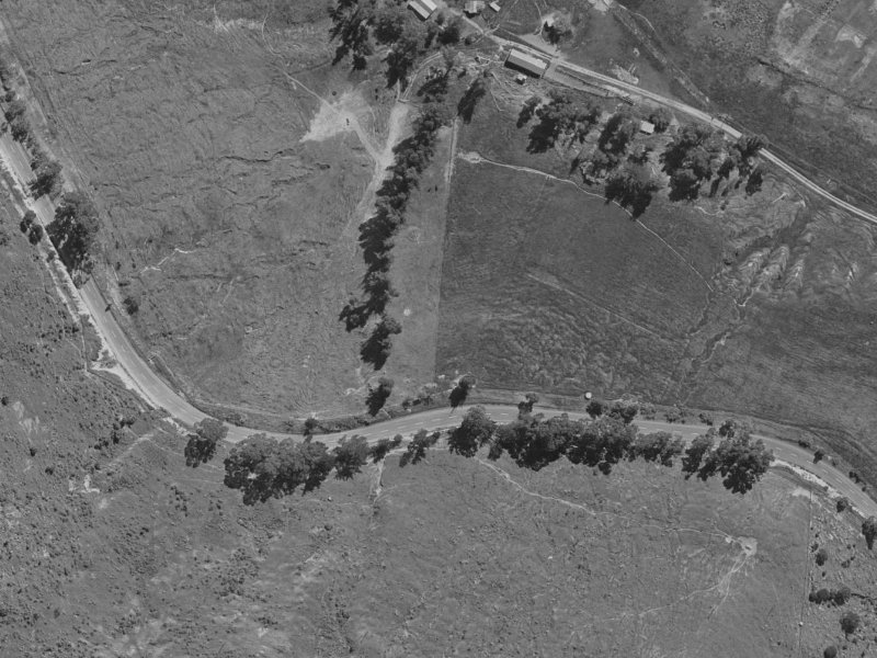 70 Charteris Bay Road from the air, 1970-1974