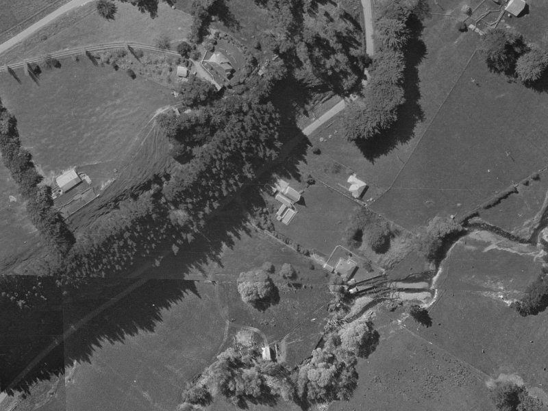 1708 Western Valley Road from the air, 1970-1974