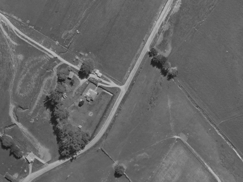 736 Gebbies Pass Road from the air, 1970-1974