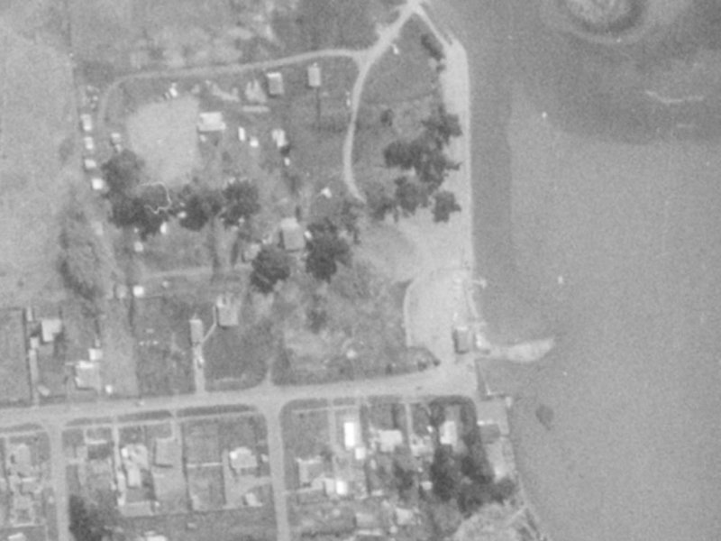 4 Blue Lagoon Drive from the air, 1975-1979