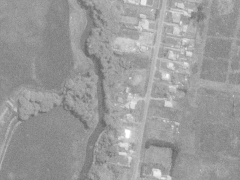 971 Lower Styx Road from the air, 1975-1979