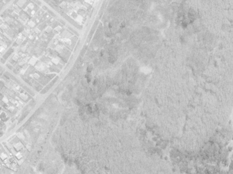 147 Kainga Road from the air, 1975-1979