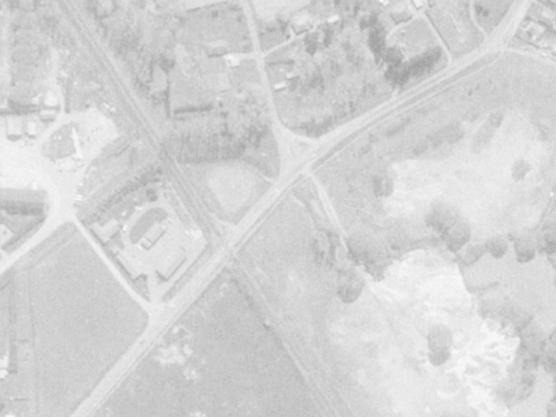 23R Kainga Road from the air, 1975-1979
