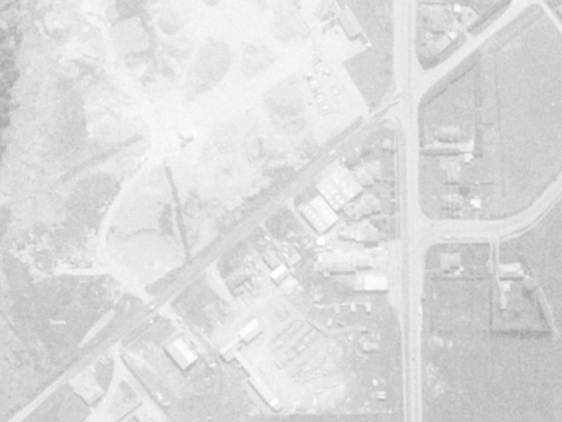Empire Road from the air, 1975-1979