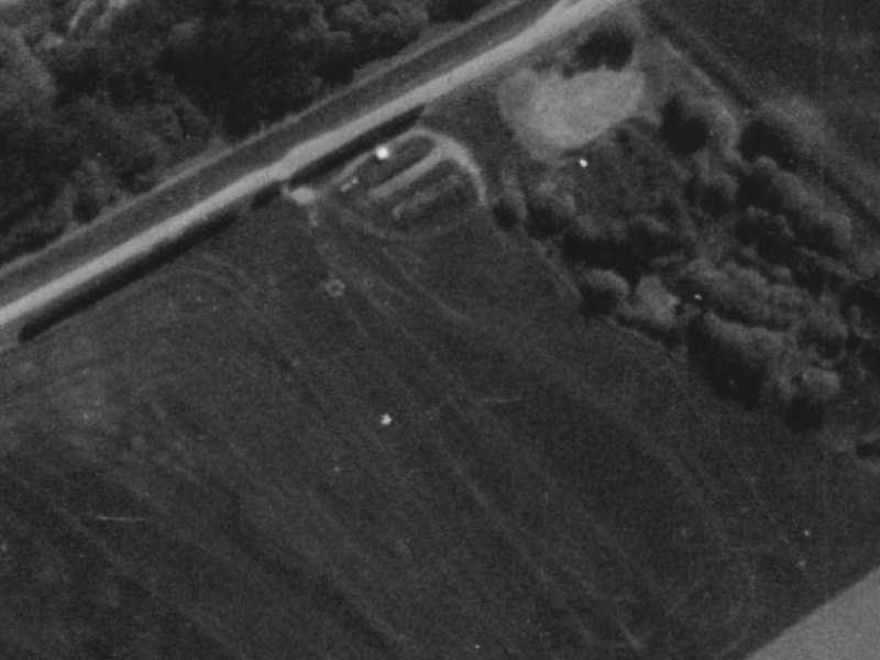 211 Coutts Island Road from the air, 1975-1979