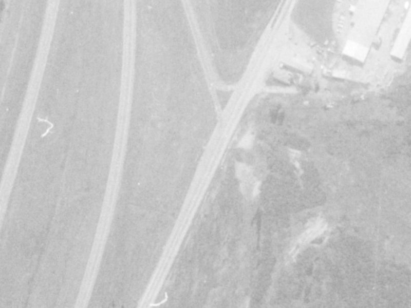 1190 Main N Road from the air, 1975-1979